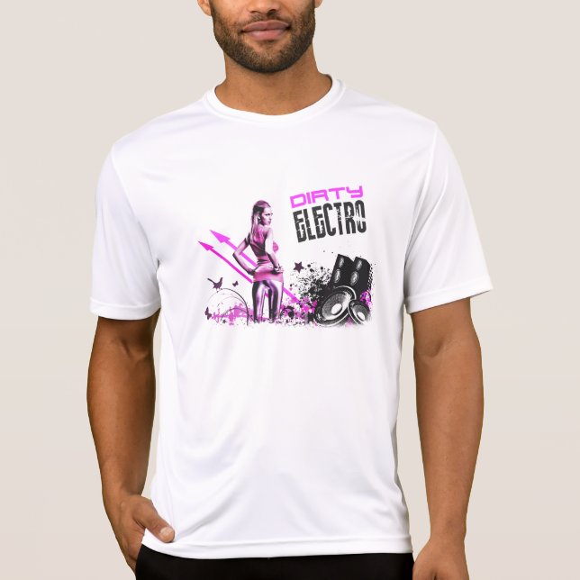 Smutsa ner electroen t-shirt (Framsida)
