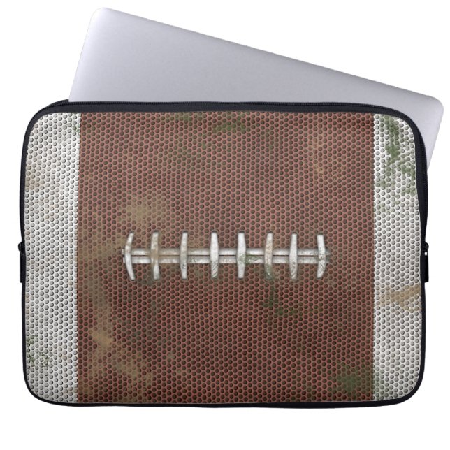 Smutsa ner fotboll laptop sleeve (Framsidan)