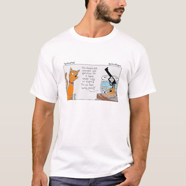 SMUTSA NER HÄLLEFLUNDRAN, TheStripMall Tee (Framsida)