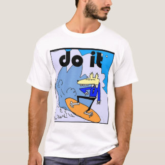 Smutsa ner hunden Streetwear Co. BITER DET MIG Tee Shirt
