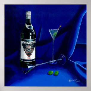 Smutsa ner Martini Poster