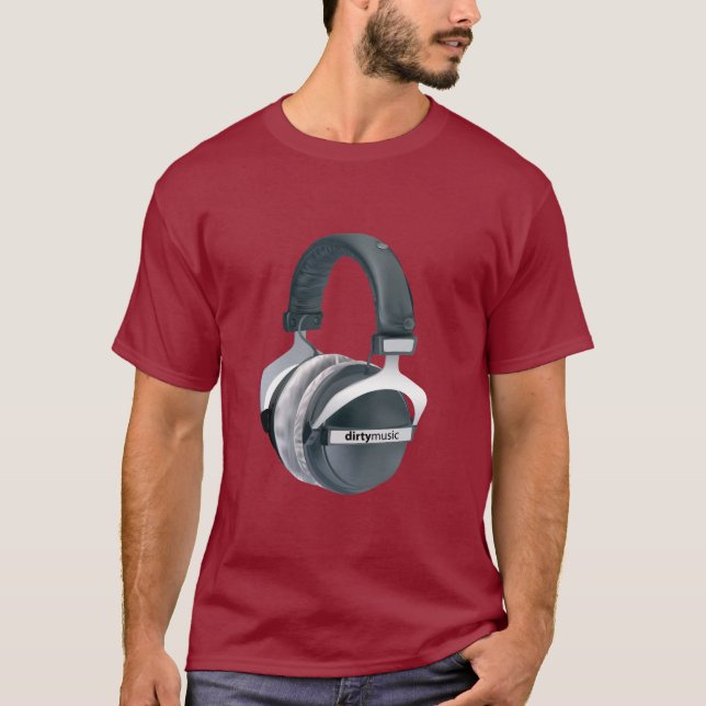 Smutsa ner musik - 001 t-shirt (Framsida)