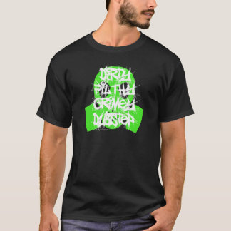 Smutsa ner nedsmutsada Grimey Dubstep T Shirt