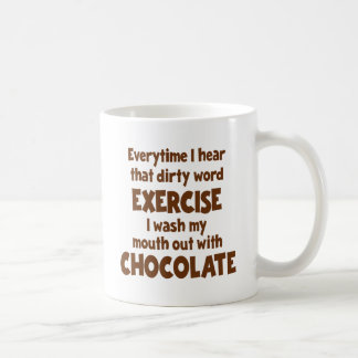 Smutsa ner ord övar 1, brunt kaffemugg