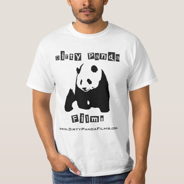 Smutsa ner pandaen filmar den generiska T-tröja T-shirt (Framsida)