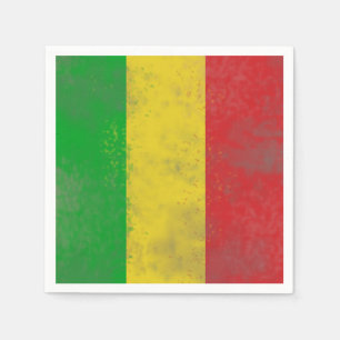 Smutsa ner Rasta randar Pappersservett