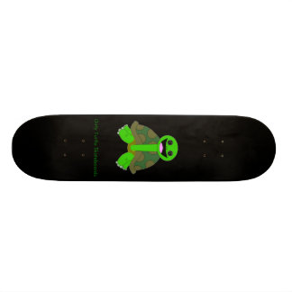 Smutsa ner sköldpaddalogotypen, svart skateboard bräda 19,5 cm