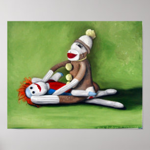 Smutsa ner sockor poster
