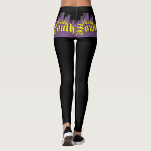 Smutsa ner södra damasker leggings