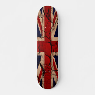 Smutsa ner vintage UK Old School Skateboard Bräda 18 Cm