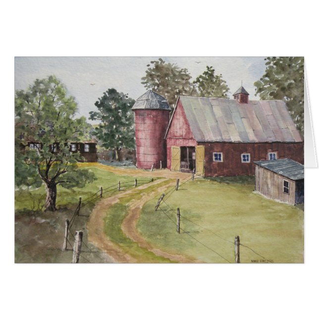 Smutsdrevladugård Hälsningskort (Framsidan Horizontal)