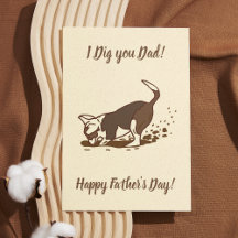 Smutsgrävande hundar - Glad fars dag.