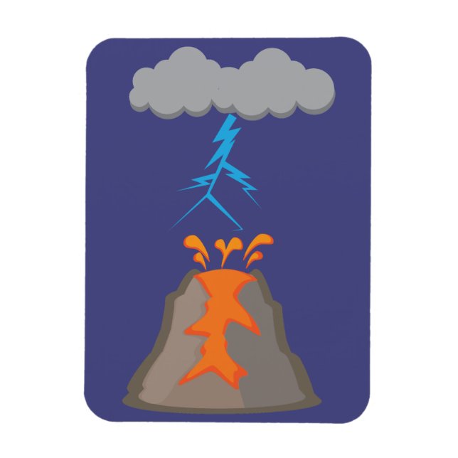 Smutsig åskstorm magnet (Vertikal)