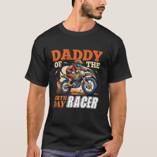 Smutsig Cykel Fest Pappa Till Födelsedags Tävlande T Shirt
