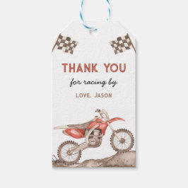 Smutsig Cykel, Racingcykel, Motocross Presentkort Presentetikett