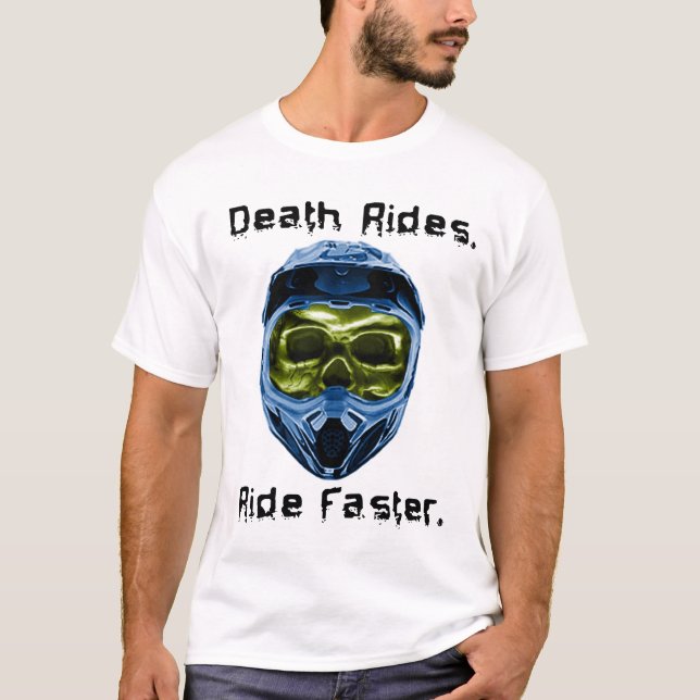 Smutsig Cykel Tröja - Döden Rides (Framsida)