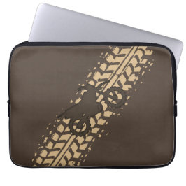 Smutsig dirt bike laptop fodral