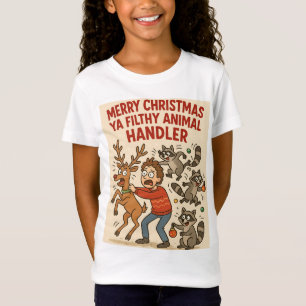 Smutsig djurhanterare – Holiday Chaos Edition T Shirt