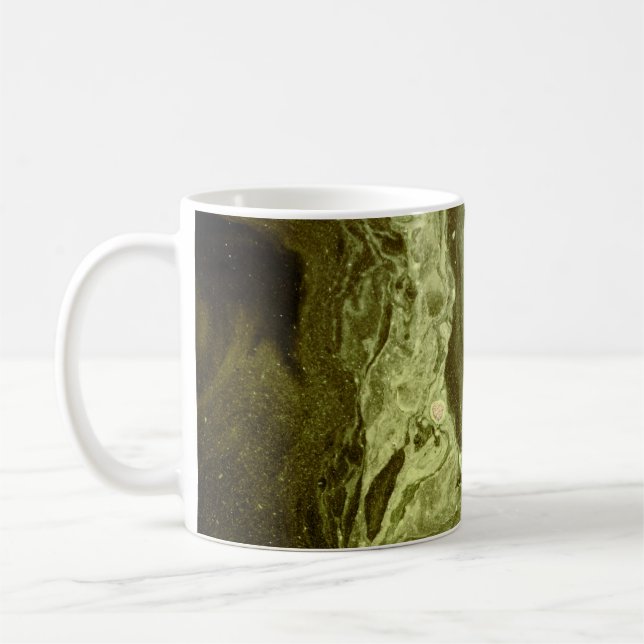 smutsig kaffemugg (Vänster)