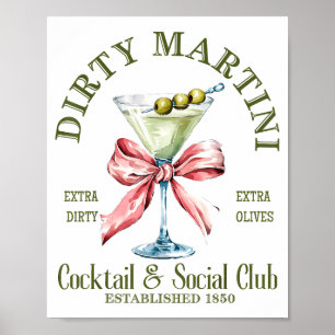 Smutsig Sängkammarjungfru Martini Tail Club Martin Poster