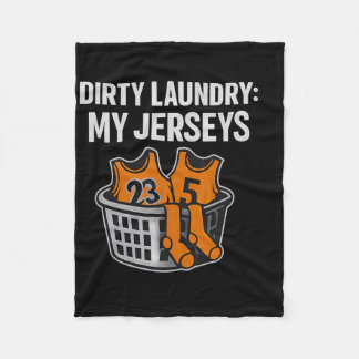 Smutsig tvätt Mina Jerseys Sketll Humor Nyhet  Fleecefilt