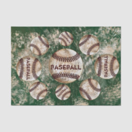 Smutsig Vintage Baseboll Mjukpapper Din FÄRG