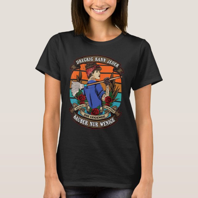 Smutsiga alla kan bara rengöra ett fåtal retro-sme t shirt (Framsida)