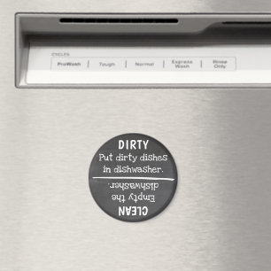 Smutsiga rengöringsdiskar gör något magnet
