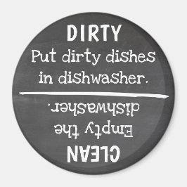 Smutsiga rengöringsdiskar gör något magnet