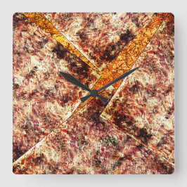 Smutsigt eller rostfritt oorganiserat lagrar på br fyrkantig klocka