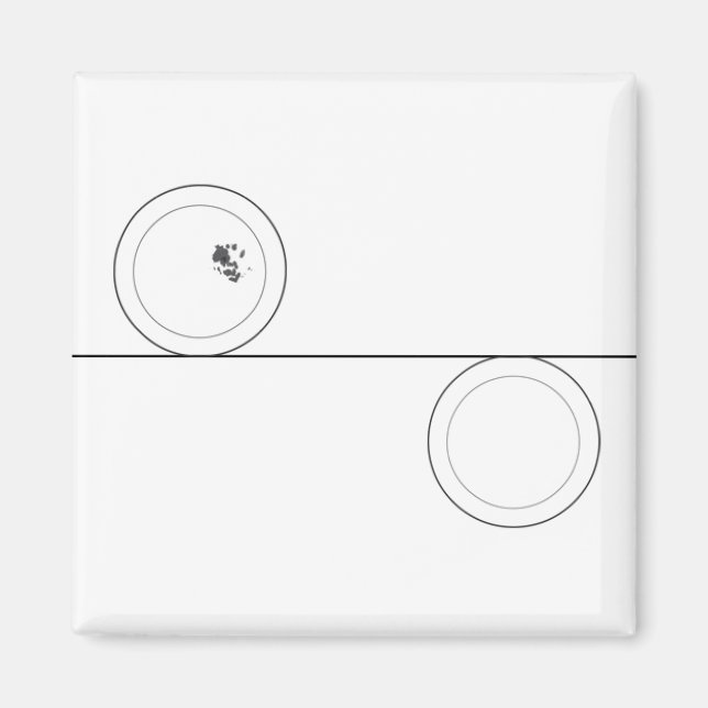 Smutsigt|Rengör färger Magnet (Framsidan)