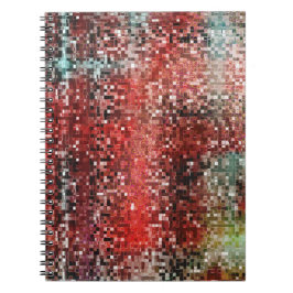 Smutsigt rött, nedlagt och smutsigt? anteckningsbok