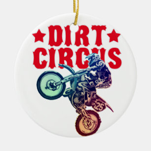 SmutsMotocross Julgransprydnad Keramik