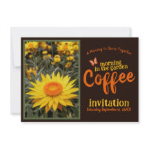 Smutt Smil & Firande Kaffe Morgon i Trädgården