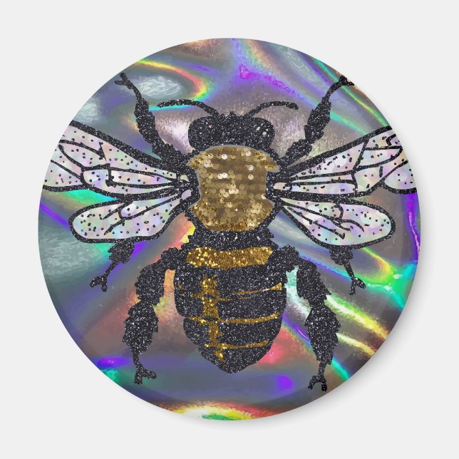 smyckat bi magnet (Framsidan)