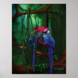 Smycken av jungelkonst Poster/skriver ut Poster