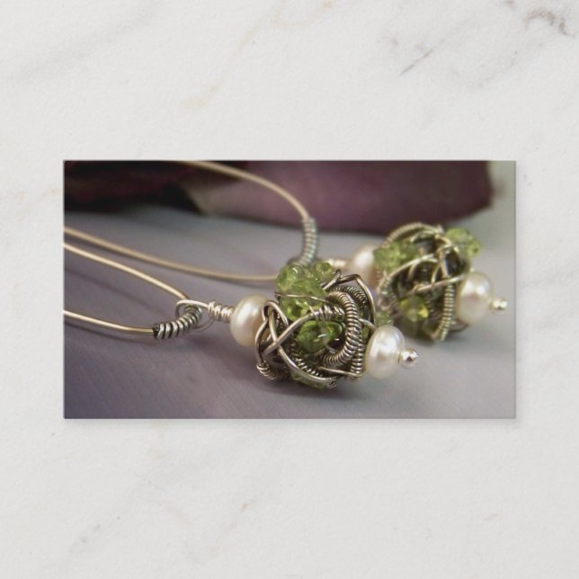 Smyckenvisitkortar Visitkort (Framsida)