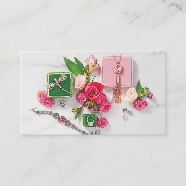 Smyckenvisitkortar Visitkort (Framsida)