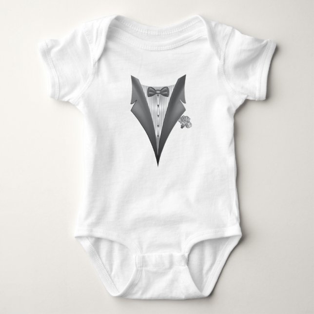 Smyckes Tuxedo Tux Tryck T Shirt (Framsida)