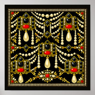 Smyckesdesign inspirerad av Maria Stuart Poster