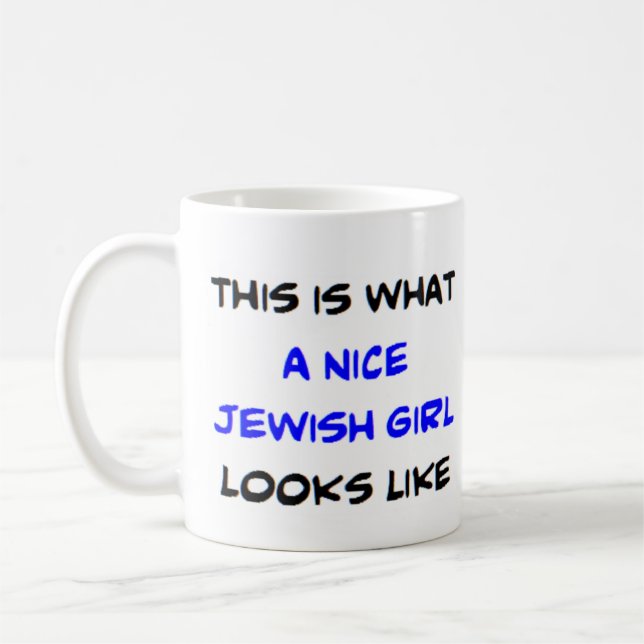 Smycketflicka, trevlig kaffemugg (Vänster)