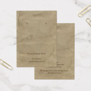 Smyckningskort för judiska Visningar, Återvinna De Visitkort