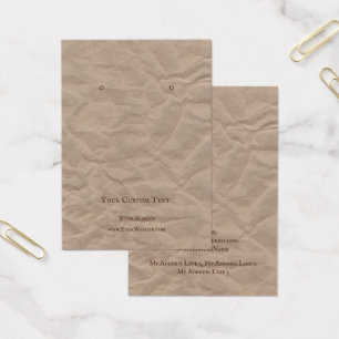 Smyckningskort för judiska Visningar, Återvinna De Visitkort