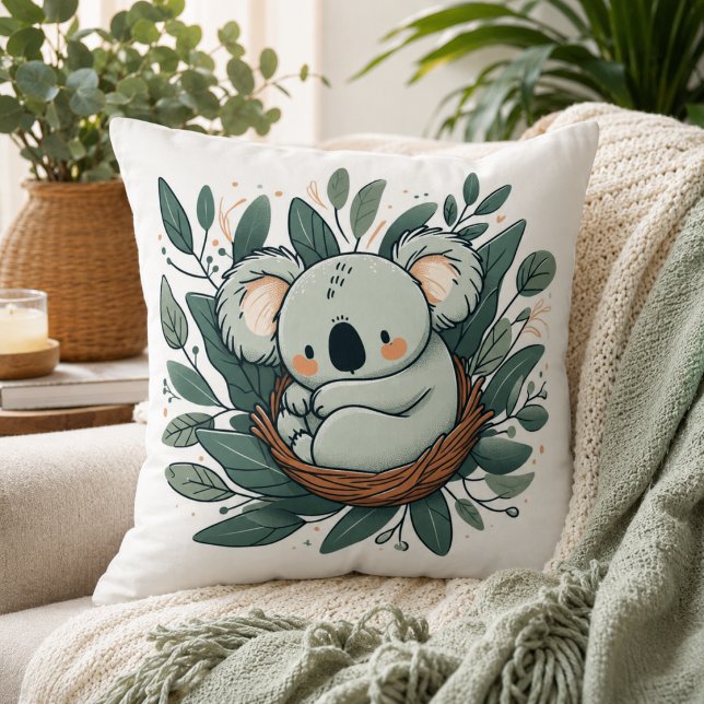 Smyg in med vår söta koalakudde kudde (Snuggle Up with Our Adorable Koala Plush Pillow)