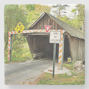 Smyrna täckte överbryggar, Georgia underlägg Sten