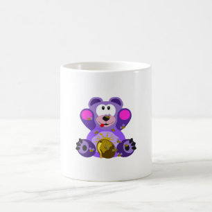 SN Lila Honungsbjörn, bin Kaffemugg