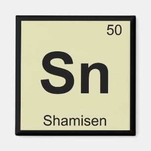 Sn - Shamisenmusik Kemisk periodiska systemet Magnet