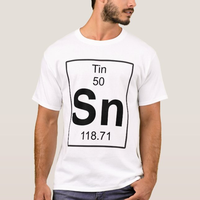 Sn - Tin Tee (Framsida)