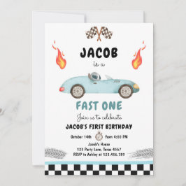 Snabb 1:a födelsedag med en Födelsedagsfest Tävlin Inbjudningar