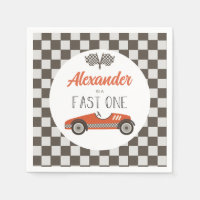 Snabb 1 röd Tävling-bilsdag